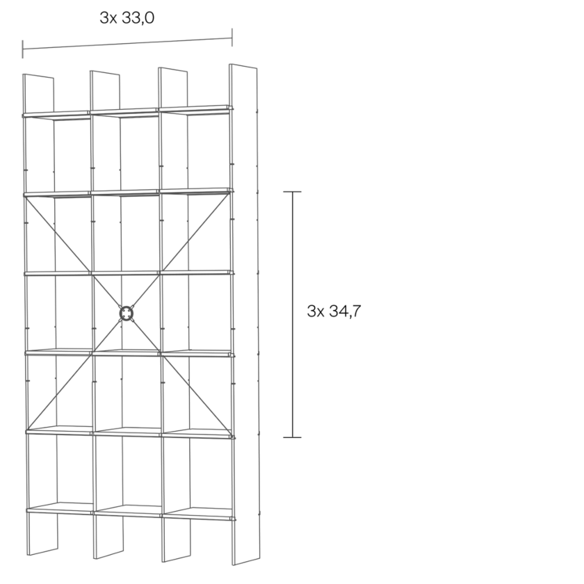 FNP Tensioning Set Dimensions 