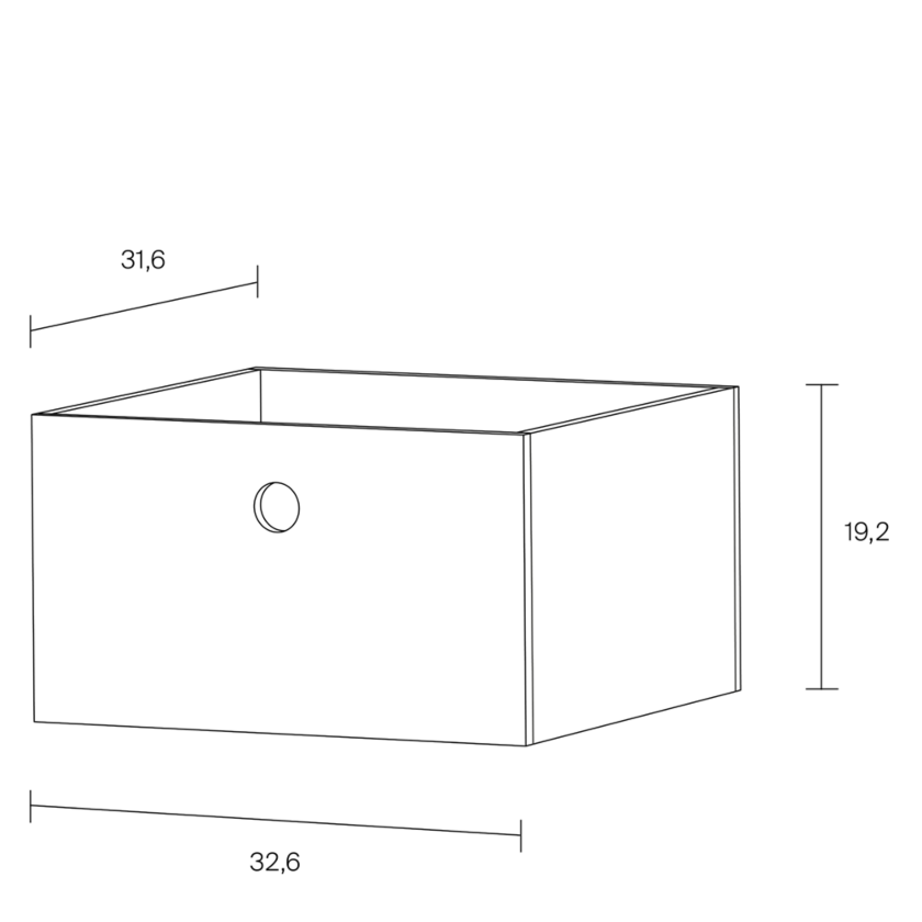 FNP Floor Level Drawer Dimensions 
