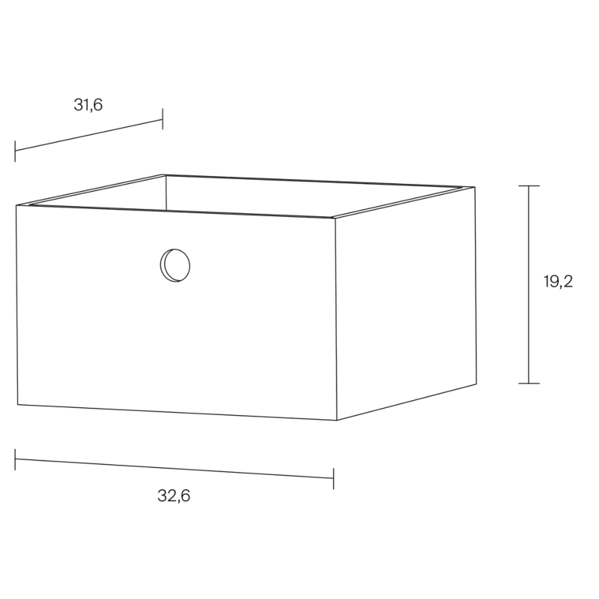 FNP Floor Level Drawer Dimensions 