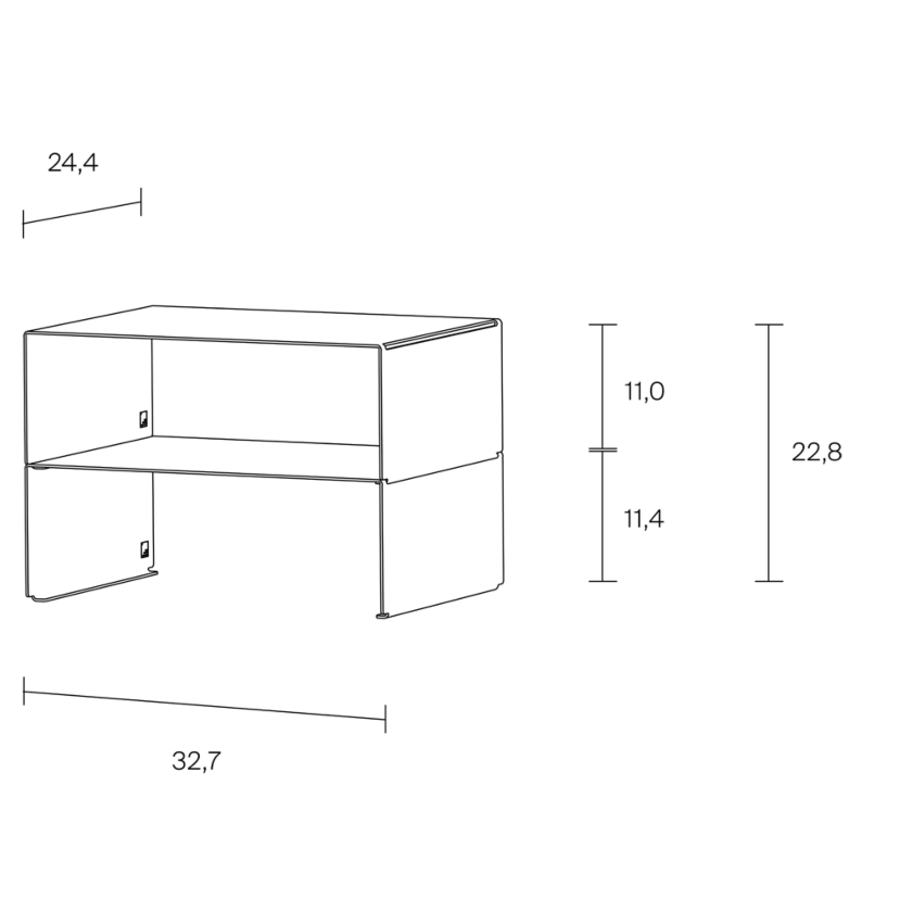 FNP Compartment Separation Dimensions 