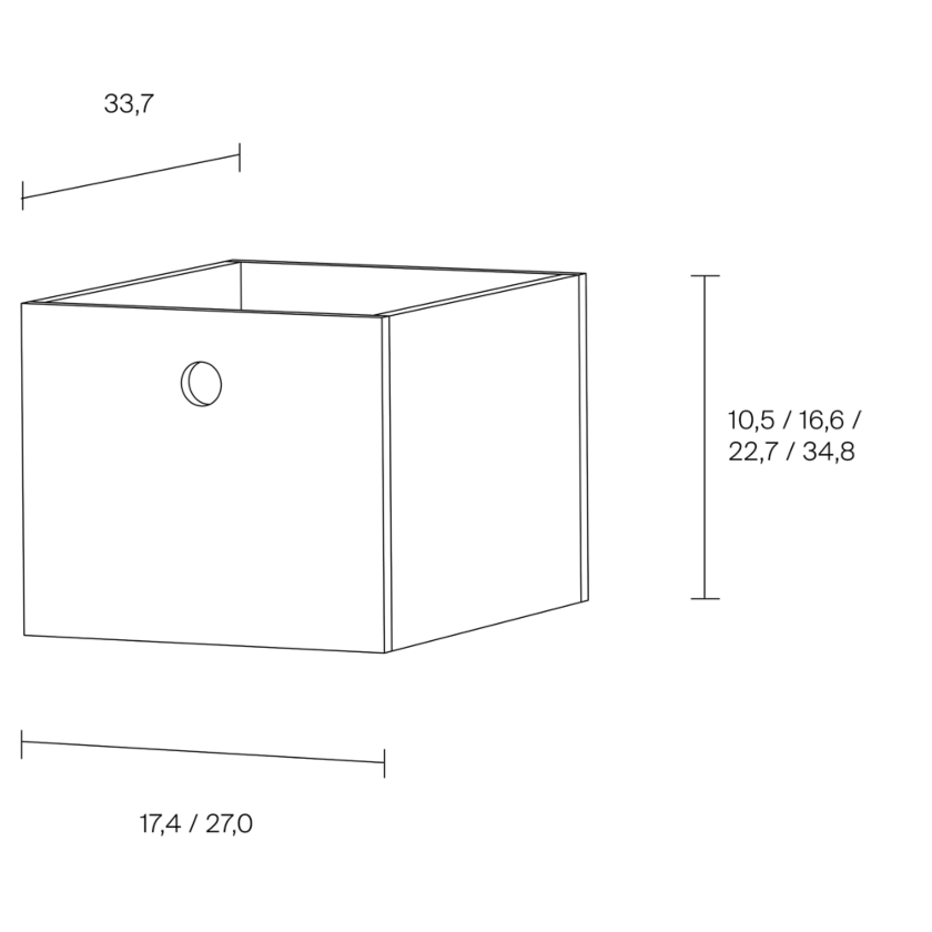 Egal Drawer Dimensions 