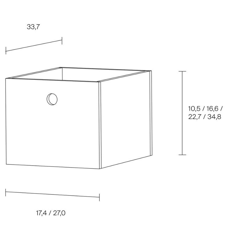 Egal Drawer Dimensions 