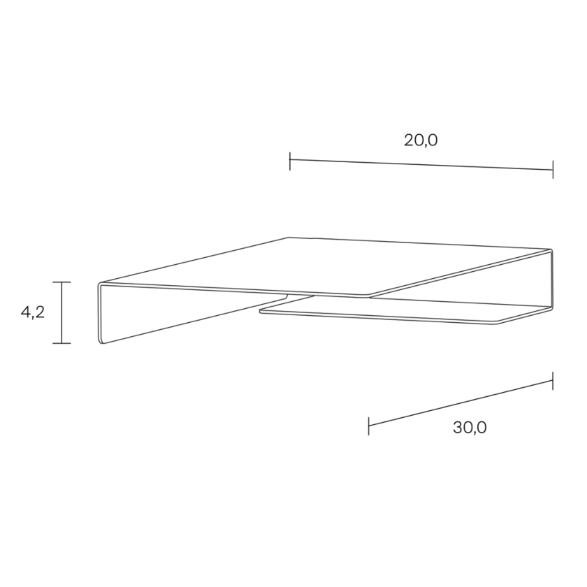 Bettkante Leicht Dimensions 